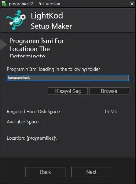 Download de webtool of webapp Setup Maker