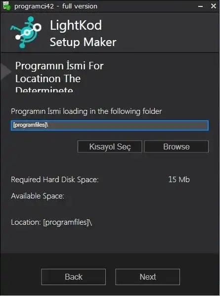 Mag-download ng web tool o web app Setup Maker