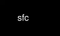 Run sfc in OnWorks free hosting provider over Ubuntu Online, Fedora Online, Windows online emulator or MAC OS online emulator