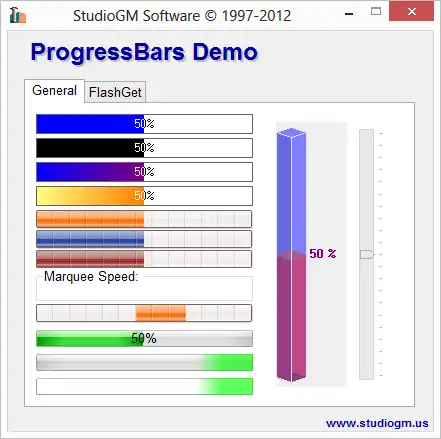 Download web tool or web app sgmProgressBars