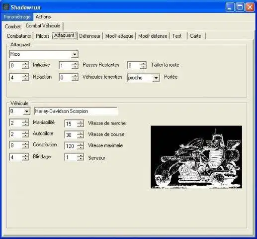 Download de webtool of webapp Shadowrun SR4 Game Master Helper om online in Windows via Linux online te draaien