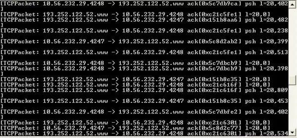 Web aracını veya web uygulamasını indirin SharpPcap