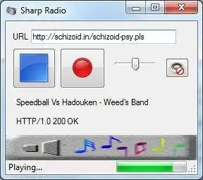 Download web tool or web app SharpRadio