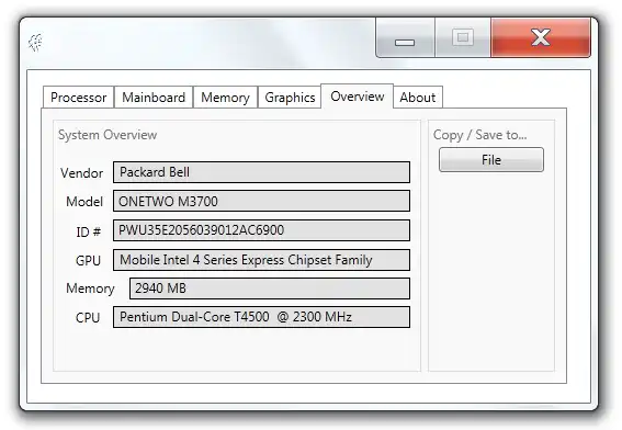 Download web tool or web app SharpSpecs