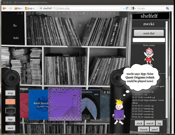 Descargue la herramienta web o la aplicación web shelfelf