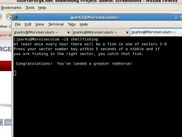 Download web tool or web app Shell Fishing to run in Linux online