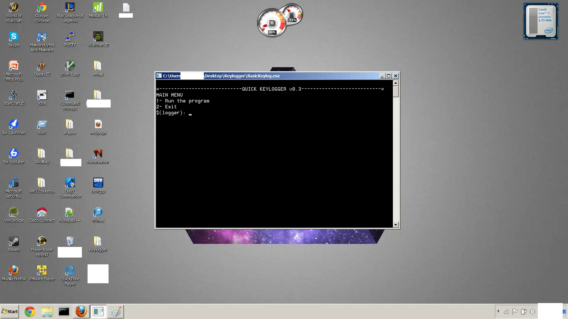 Mag-download ng web tool o web app na Shell Keylogger