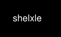 Run shelxle in OnWorks free hosting provider over Ubuntu Online, Fedora Online, Windows online emulator or MAC OS online emulator