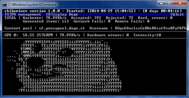 Download web tool or web app ShibeMiner