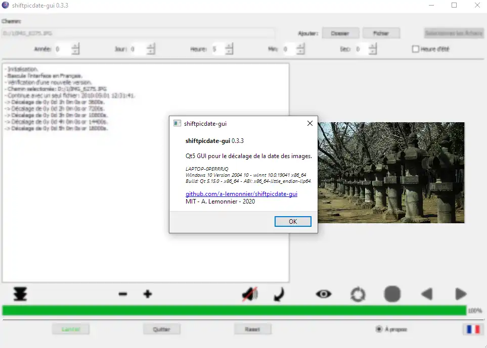Download web tool or web app shiftpicdate-gui