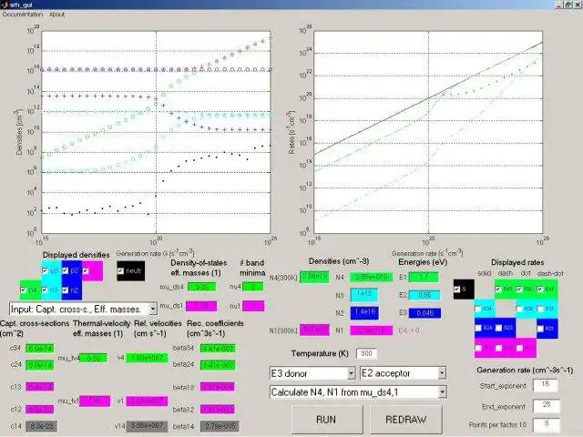 Download web tool or web app Shockley Read Hall to run in Windows online over Linux online