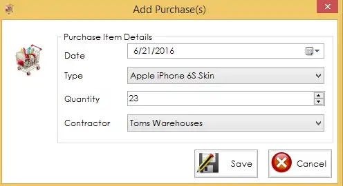 Download web tool or web app Shop Management Solution