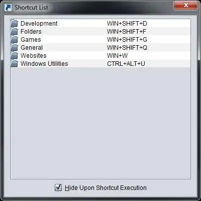 Download web tool or web app Shortcut Tree