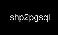 Run shp2pgsql in OnWorks free hosting provider over Ubuntu Online, Fedora Online, Windows online emulator or MAC OS online emulator