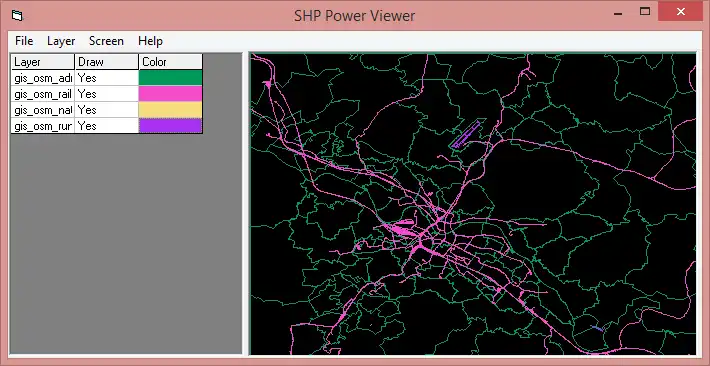 Download web tool or web app SHP Power Viewer