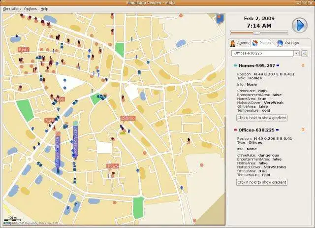 Descargue la herramienta web o la aplicación web Siafu: un simulador de contexto de código abierto