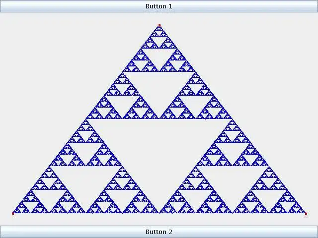 Téléchargez l'outil Web ou l'application Web Sierpinskis Triangle pour l'exécuter sous Linux en ligne