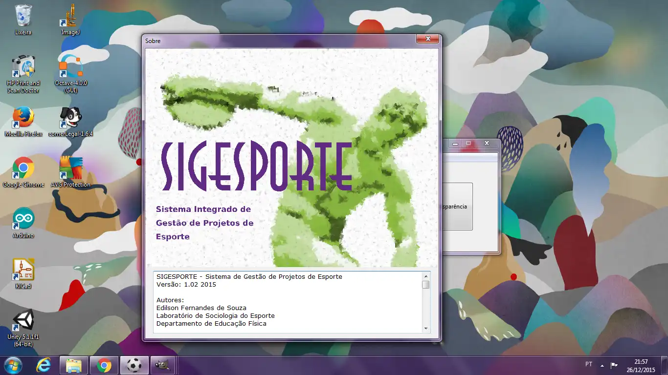 Download web tool or web app Sigesporte