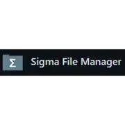 Bezpłatna aplikacja sigma-file-manager Linux do uruchomienia online w Ubuntu online, Fedora online lub Debian online