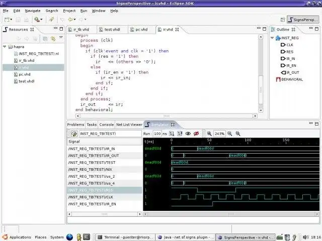 웹 도구 또는 웹 앱 서명 다운로드 - VHDL 하드웨어 개발