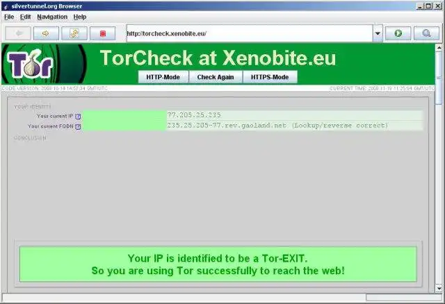 Download web tool or web app silvertunnel - Java lib+browser for TOR