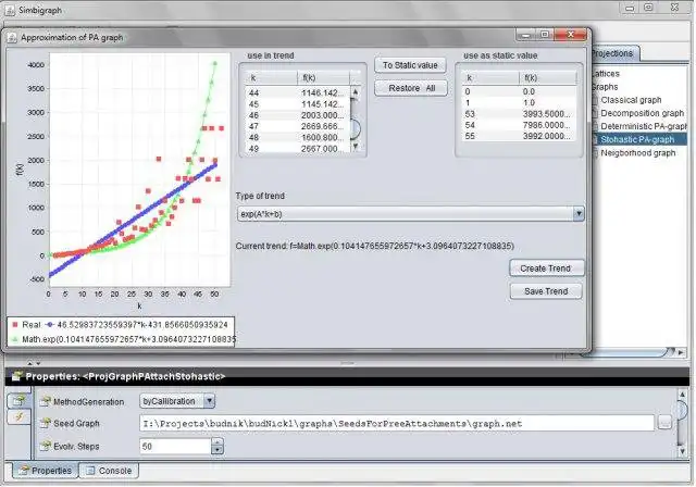 Download web tool or web app SIMBIGRAPH to run in Windows online over Linux online