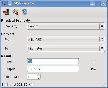 Download web tool or web app SIMconverter