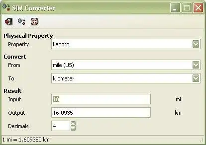 Download web tool or web app SIMconverter