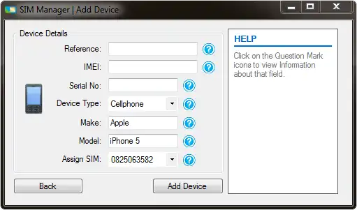 Télécharger l'outil Web ou l'application Web SIM Manager