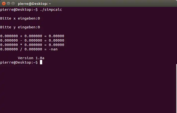 Download web tool or web app simpcalc