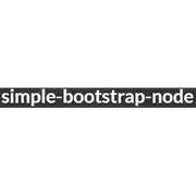 Free download simple-bootstrap-node Linux app to run online in Ubuntu online, Fedora online or Debian online
