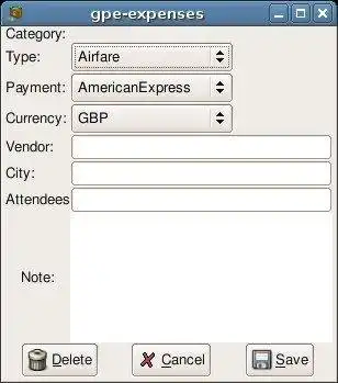 Download web tool or web app Simple expense records for GPE