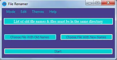 Unduh alat web atau aplikasi web Simple File Renamer