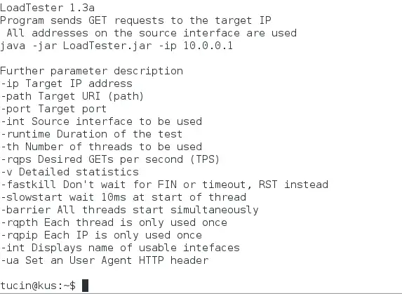 Download web tool or web app Simple HTTP GET Load Tester