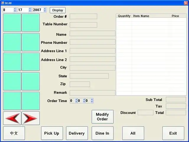 Download web tool or web app Simple POS