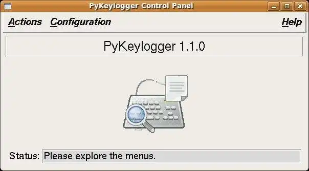 Unduh alat web atau aplikasi web Simple Python Keylogger
