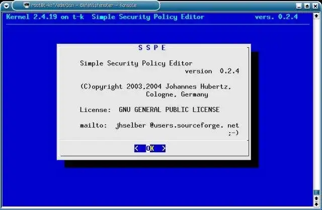 Download web tool or web app Simple Security Policy Editor