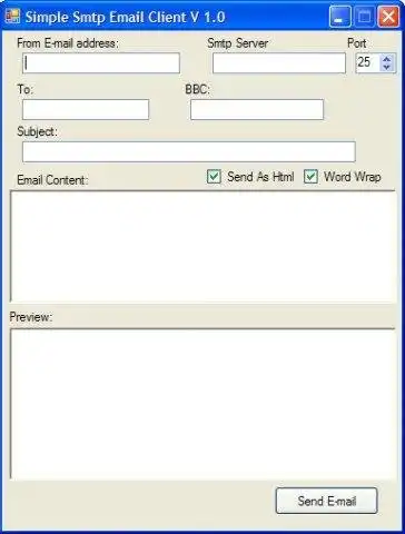 Télécharger l'outil Web ou l'application Web Simple Smtp Client
