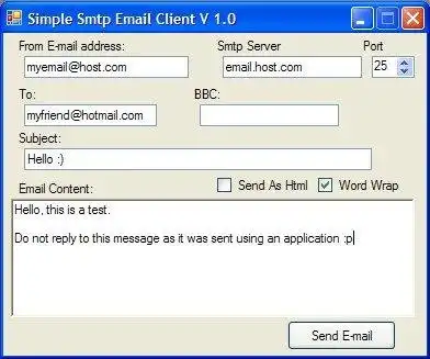 Télécharger l'outil Web ou l'application Web Simple Smtp Client
