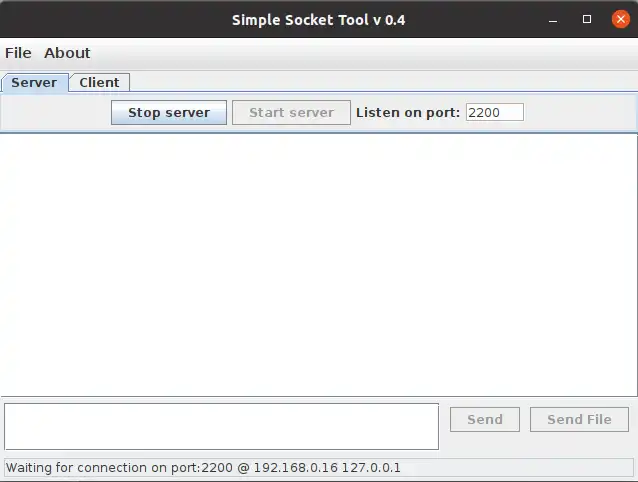 ابزار وب یا برنامه وب Simple Socket Tool را دانلود کنید