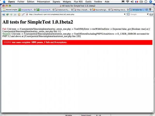 Download web tool or web app SimpleTest