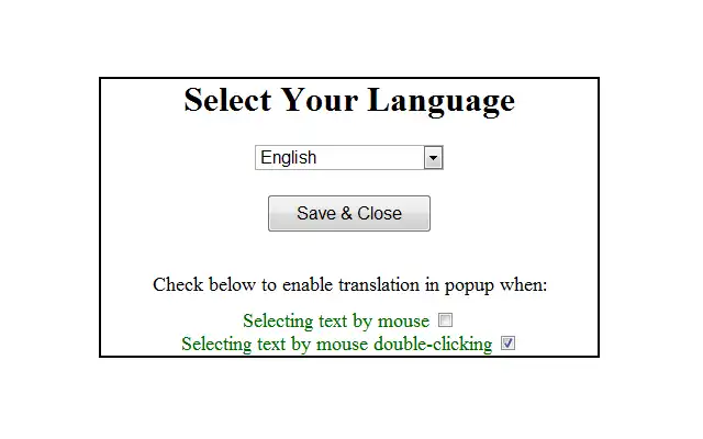 Download web tool or web app Simple Translate
