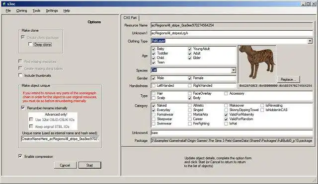 Descărcați instrumentul web sau aplicația web Sims3 Tools pentru a rula online în Linux