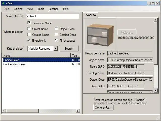 Завантажте веб-інструмент або веб-програму Sims3 Tools для роботи в Linux онлайн