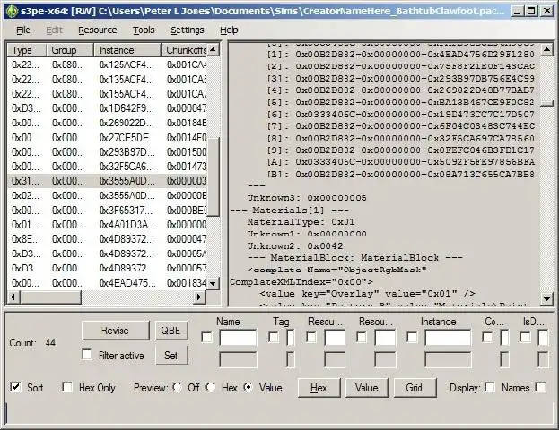 Завантажте веб-інструмент або веб-програму Sims3 Tools для роботи в Linux онлайн