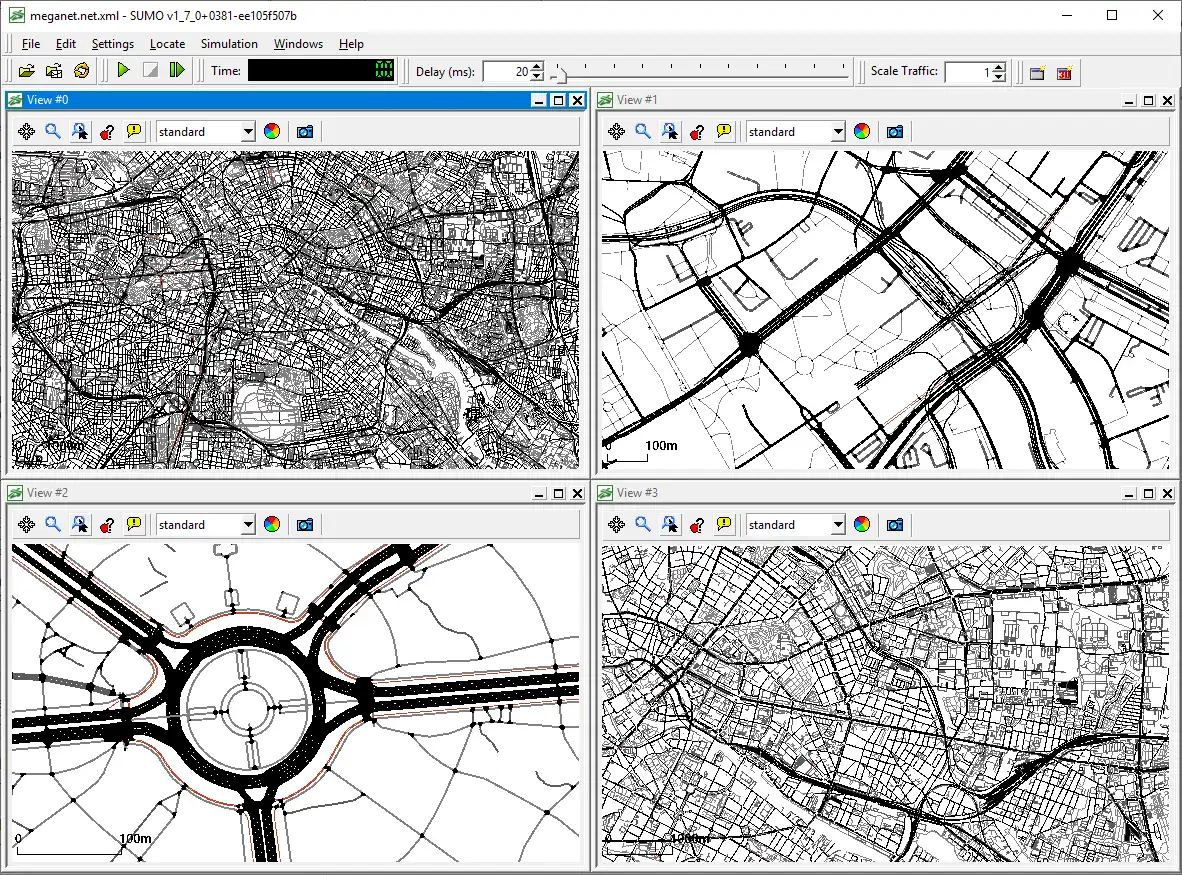 Download web tool or web app Simulation of Urban MObility