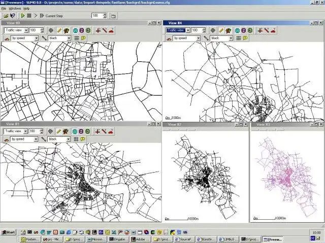 Unduh alat web atau aplikasi web Simulasi Urban MObility untuk dijalankan di Linux online