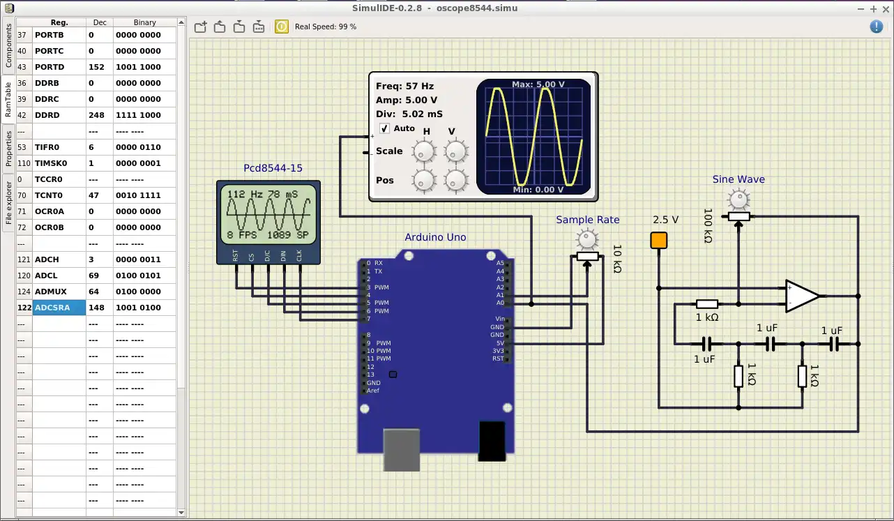 Download web tool or web app SimulIDE