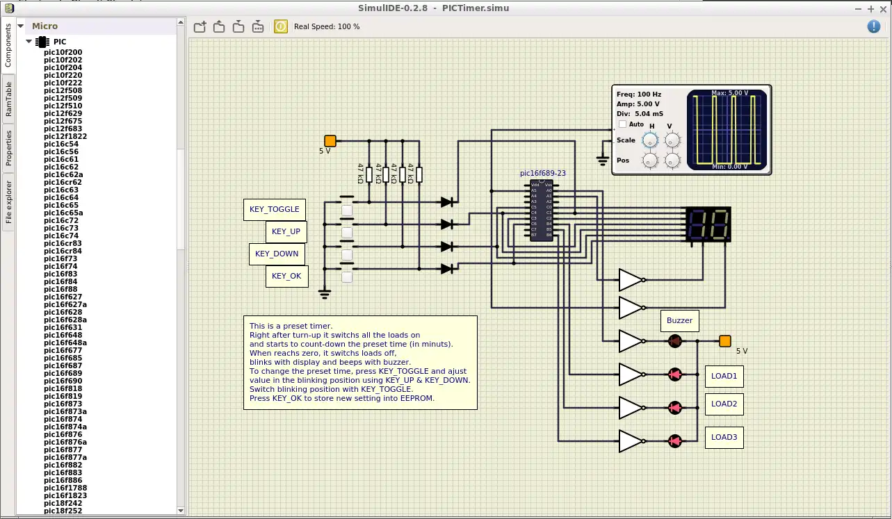 Download web tool or web app SimulIDE