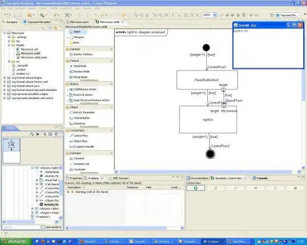 Download web tool or web app SimUML to run in Linux online